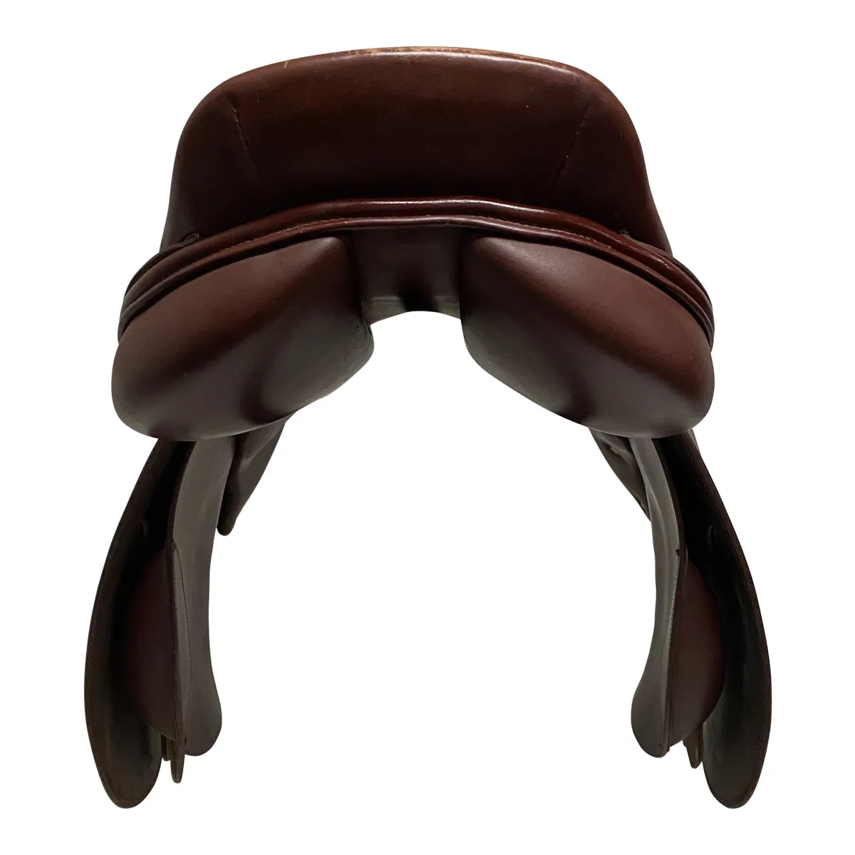 Dover 'Full Contact Deluxe' Circuit Saddle in Chestnut - 16.5
