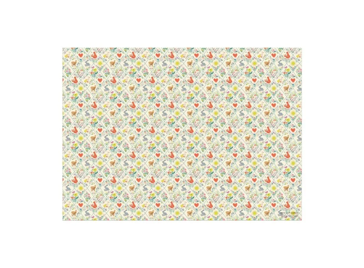 Gift Wrap: The House that Lars Built - Baby Woodland Critters (Roll of 3 Sheets)