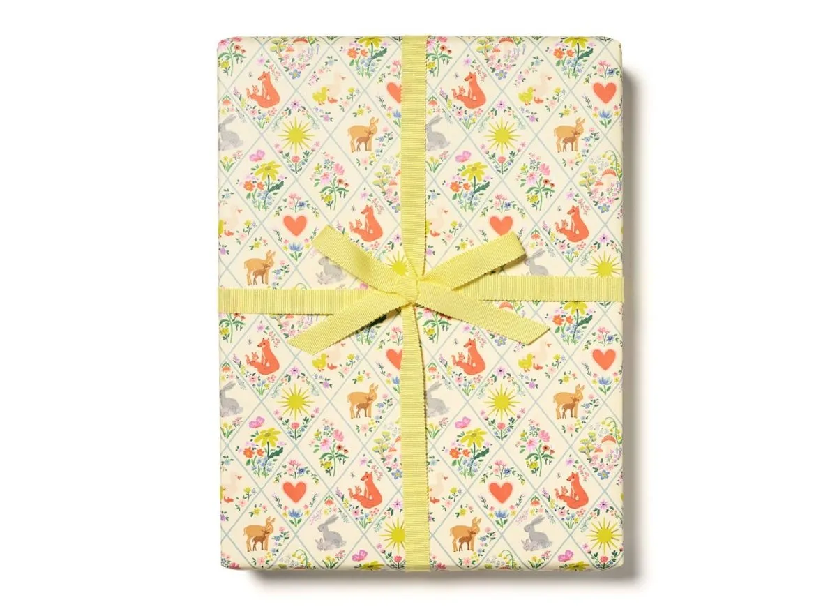 Gift Wrap: The House that Lars Built - Baby Woodland Critters (Roll of 3 Sheets)