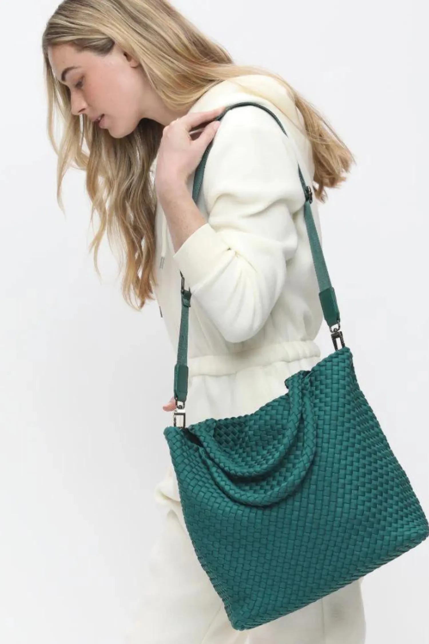 Sky's The Limit - Medium Woven Neoprene Tote
