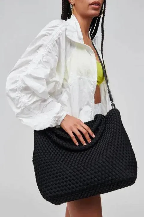 Sky's The Limit - Medium Woven Neoprene Tote