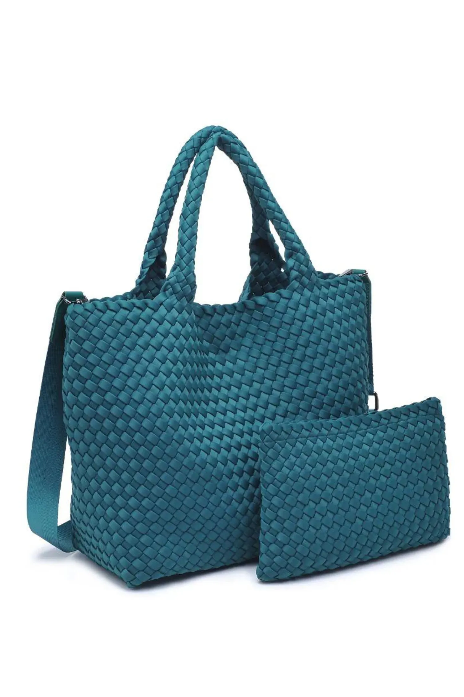 Sky's The Limit - Medium Woven Neoprene Tote