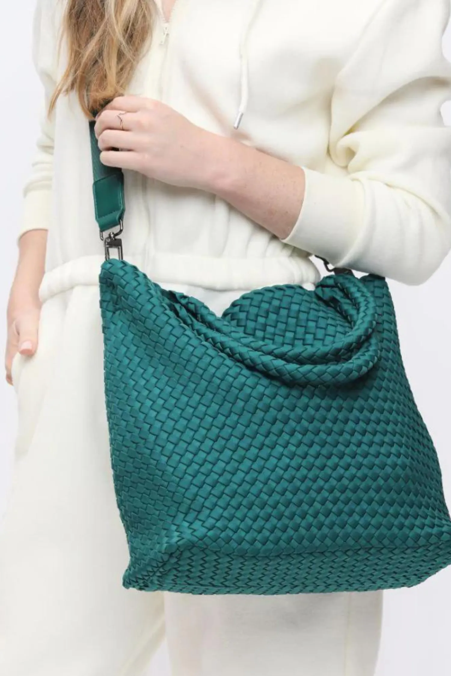 Sky's The Limit - Medium Woven Neoprene Tote