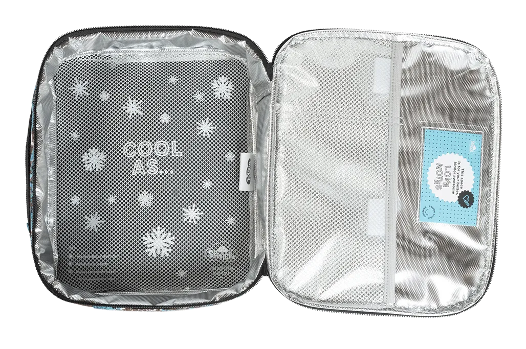 Spencil Insulated Lunch Bag with Chill Pack - Shock Waves