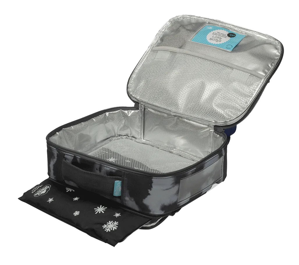 Spencil Insulated Lunch Bag with Chill Pack - Shock Waves