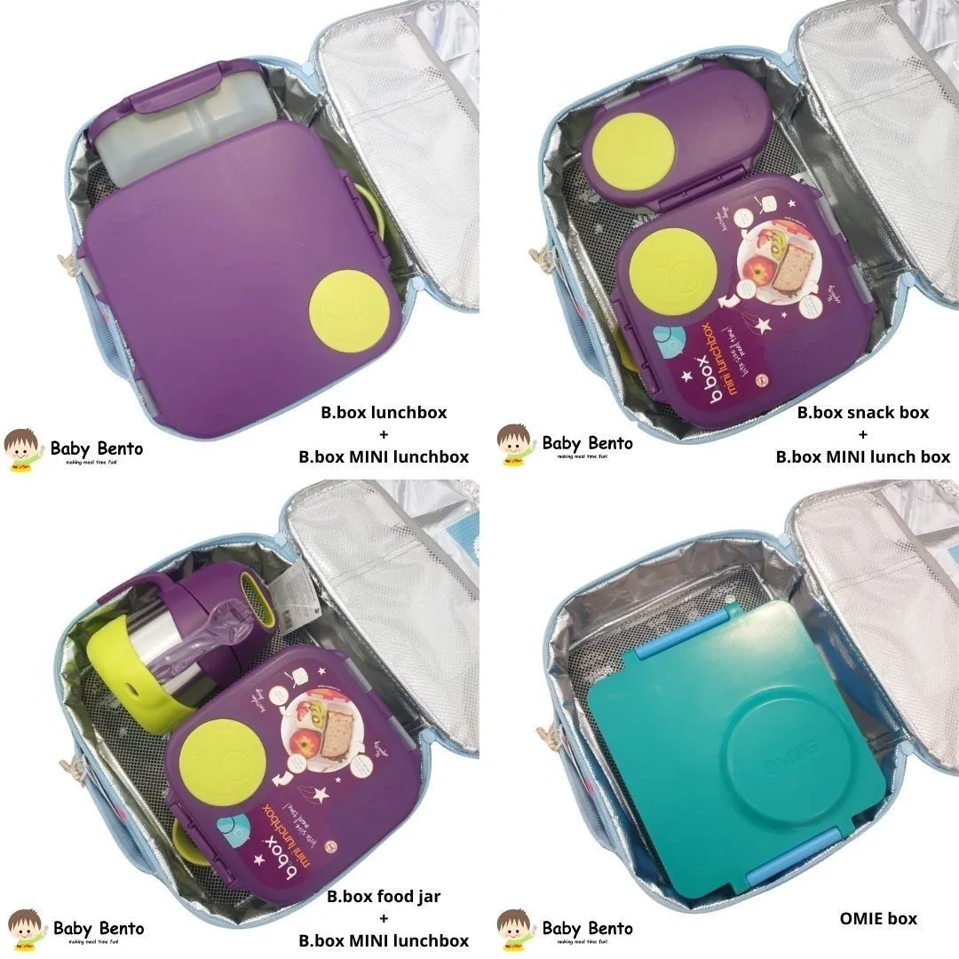 Spencil Insulated Lunch Bag with Chill Pack - Shock Waves