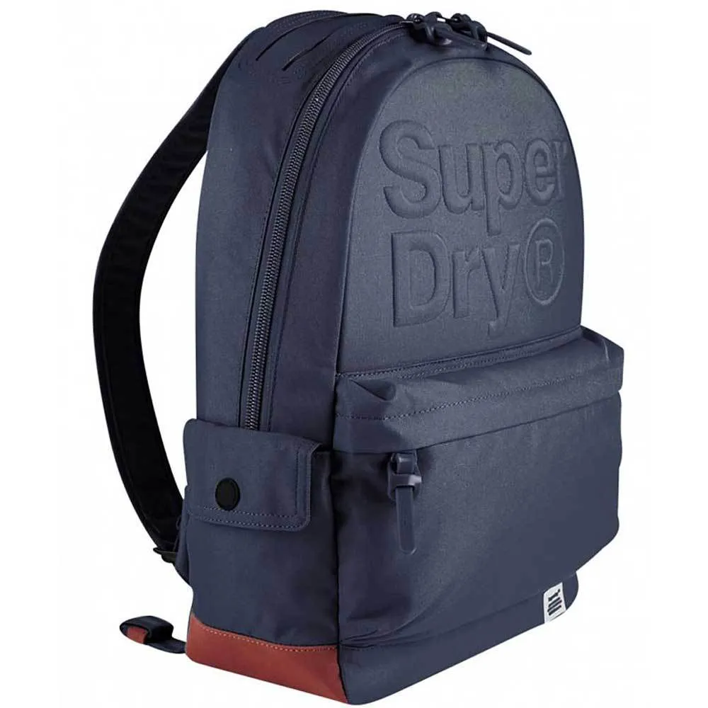 Superdry  Lineman Embossed Montanan Backpack - Navy
