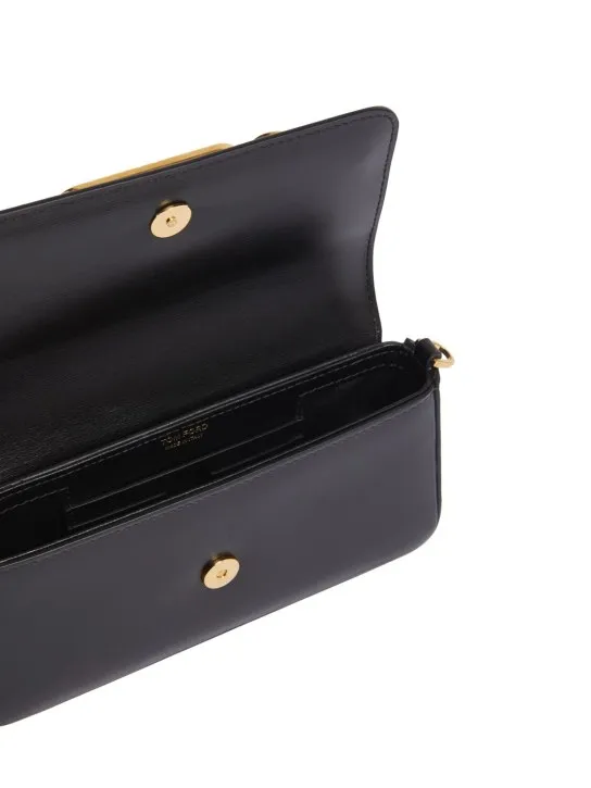 Tom Ford   Mini Box palmellato shoulder bag 